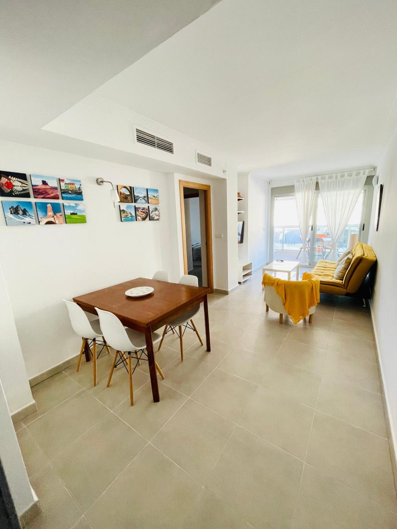 Apartamento En Primera Linea Con Vistas A La Playa Ensenada Del Esparto Del Residencial Vina Del Mar Apartment La Manga del Mar Menor Exterior photo