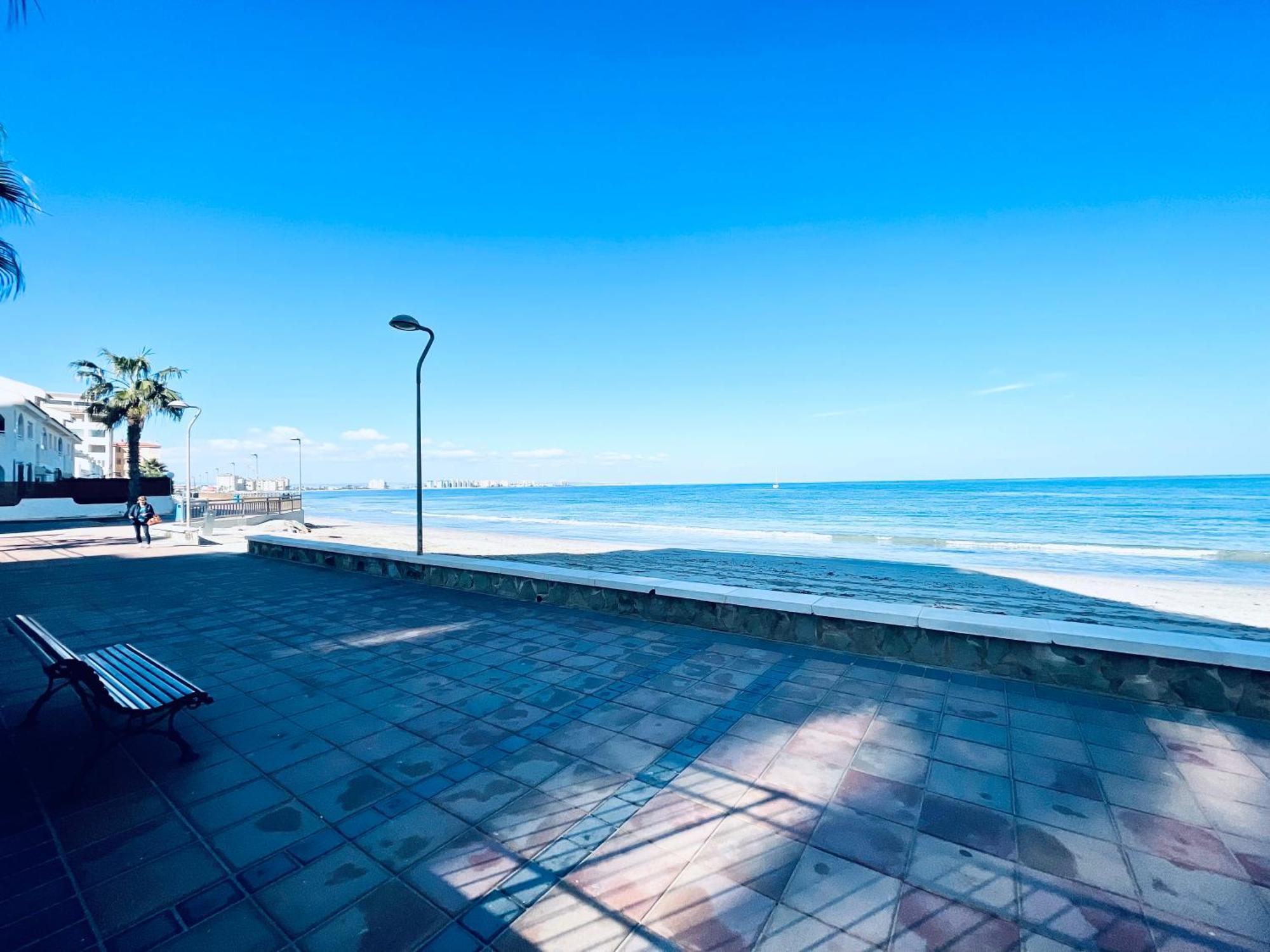 Apartamento En Primera Linea Con Vistas A La Playa Ensenada Del Esparto Del Residencial Vina Del Mar Apartment La Manga del Mar Menor Exterior photo