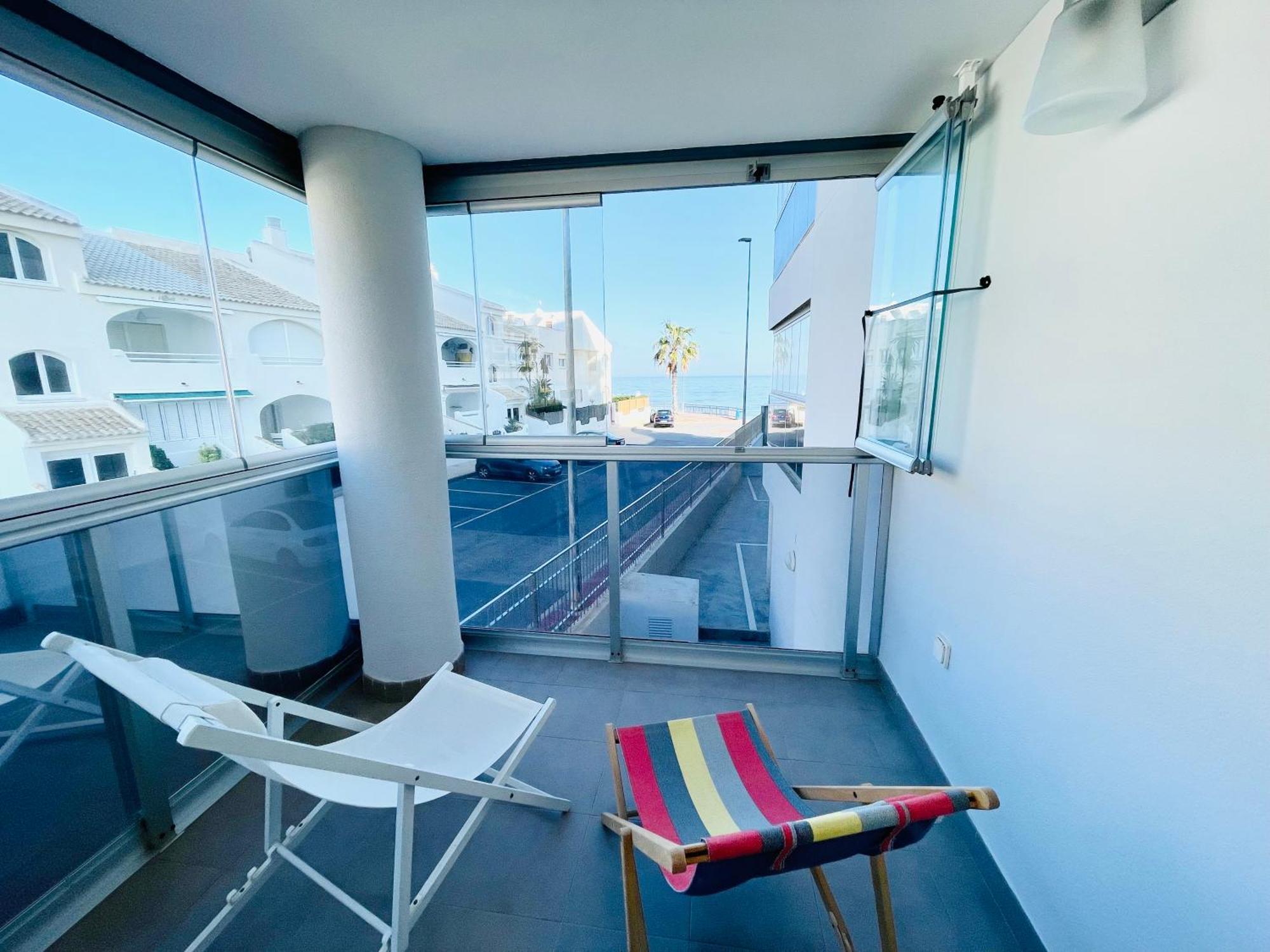 Apartamento En Primera Linea Con Vistas A La Playa Ensenada Del Esparto Del Residencial Vina Del Mar Apartment La Manga del Mar Menor Exterior photo