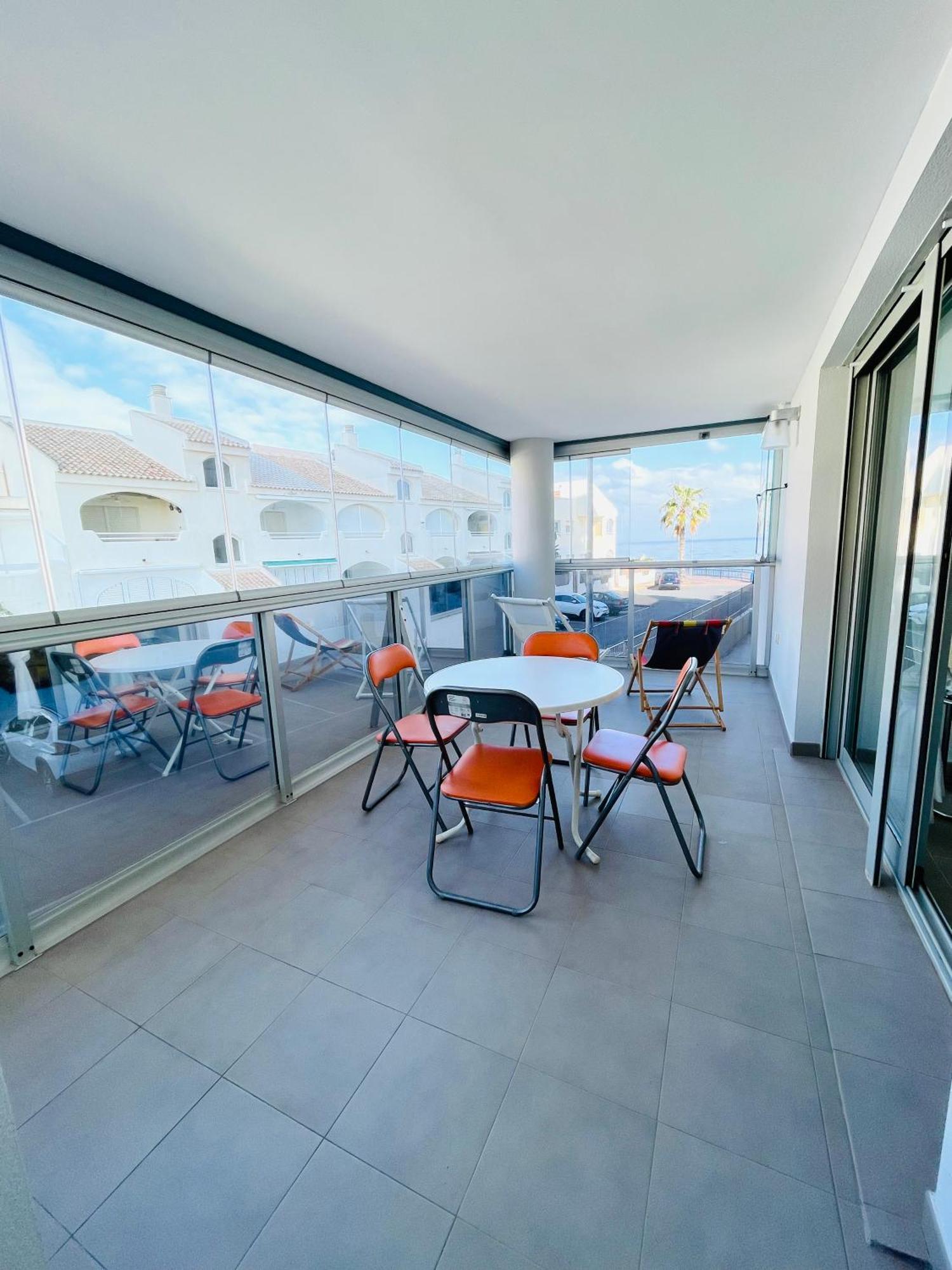 Apartamento En Primera Linea Con Vistas A La Playa Ensenada Del Esparto Del Residencial Vina Del Mar Apartment La Manga del Mar Menor Exterior photo