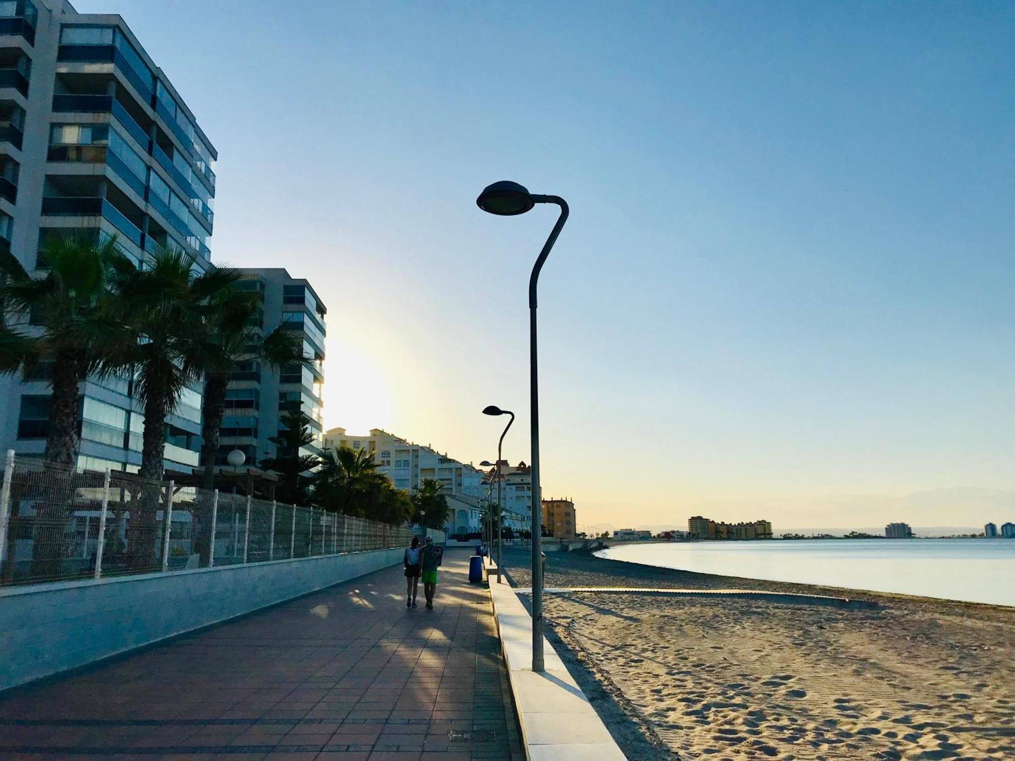 Apartamento En Primera Linea Con Vistas A La Playa Ensenada Del Esparto Del Residencial Vina Del Mar Apartment La Manga del Mar Menor Exterior photo