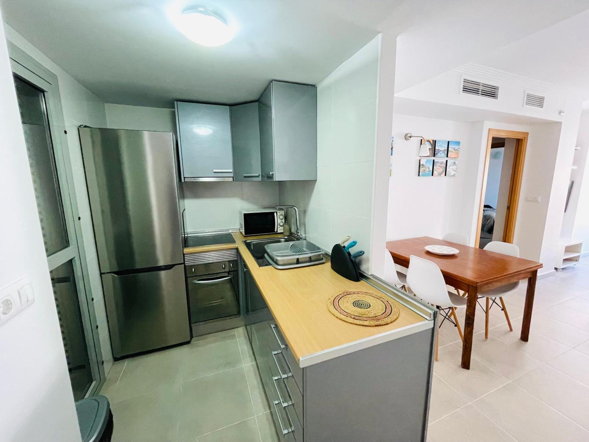 Apartamento En Primera Linea Con Vistas A La Playa Ensenada Del Esparto Del Residencial Vina Del Mar Apartment La Manga del Mar Menor Exterior photo